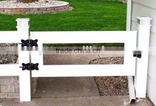 cross buck pvc horse fence