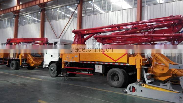 concrete boom truck made in China T21
