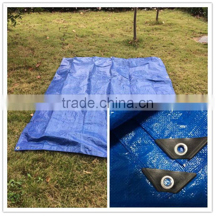 PE rainproof woven mesh tarp design for wedding,aluminum eyelet outdoor tent tarp fabric