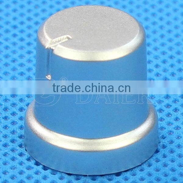 Daier pointer chrome guitar knobs for flat shaft