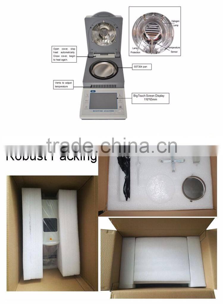 Test Grain touch screen LCD moisture analyzer
