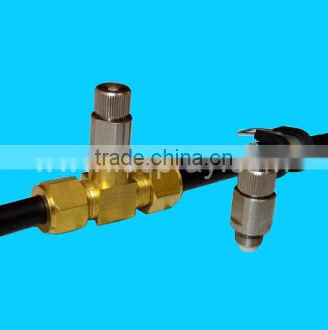 misting nozzles and accessaries (low and high pressure)