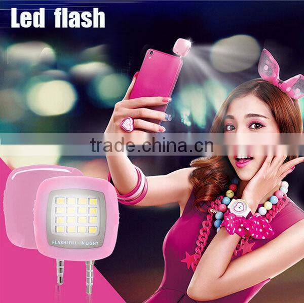 Small fast selling items External Night Using Selfie Enhancing lled selfie flash light