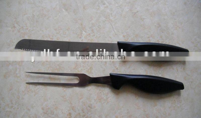 K490 stainless steel long fork,good quality meat fork