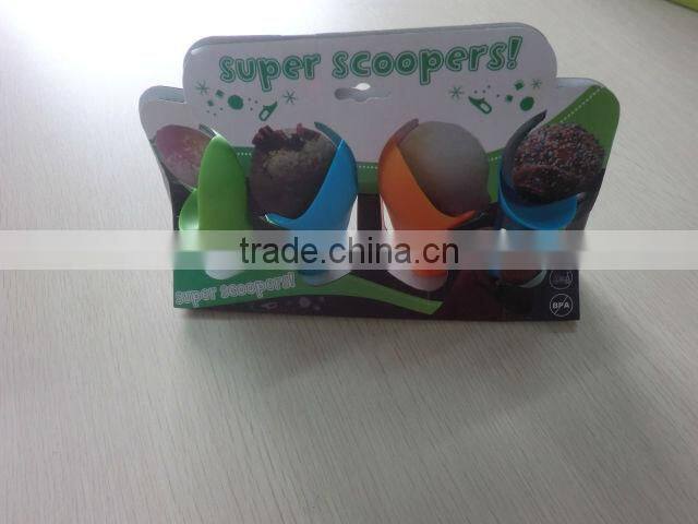 Super Scoopers Ice Cream Spoon Set of 4 01040319