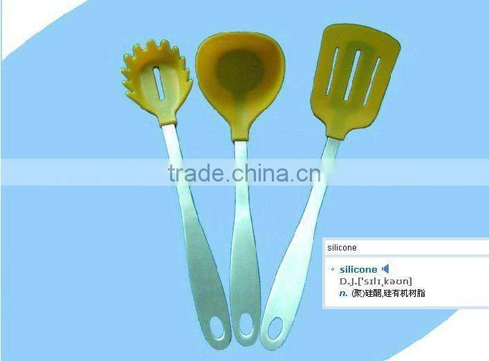 Free Packing, Fashion Silicone Laddle
