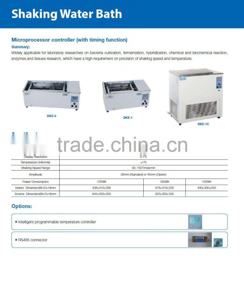DKZ-1/DKZ-2 Water Bath Incubator, Water Bath Shaker, Shaking Water Bath