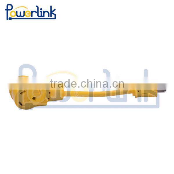 H60118 30a male to 15a female RV Camper Power Electrical Adapter 12" amp DogBone