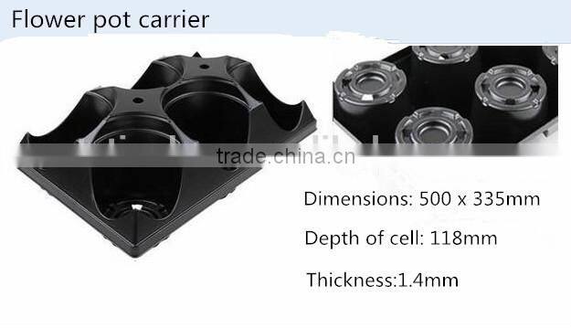 11.8 CM Pot Carrier for 6 Pots/Pots Type and PS Plastic Type Flower pot stand