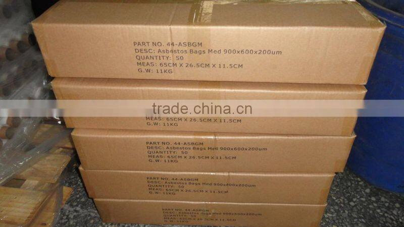 Cheap red printing Industry heavy duty clear plastic garbage bag