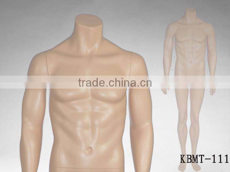 Male Headless Mannequin Legs Apart Straight Pose Suitable For Retail Window Display