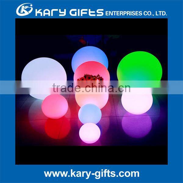 LED Glow up Beach ball in red, blue, green, white led color