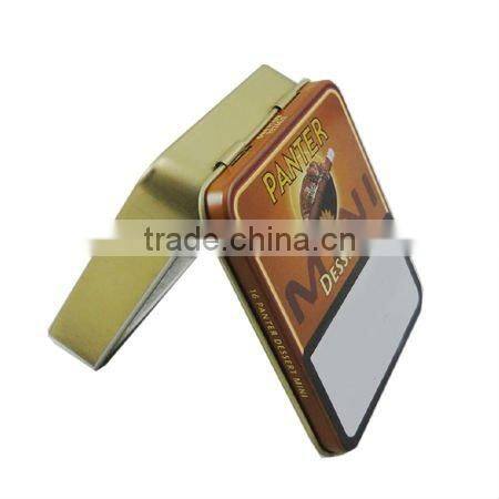 custom tin cigarette cases