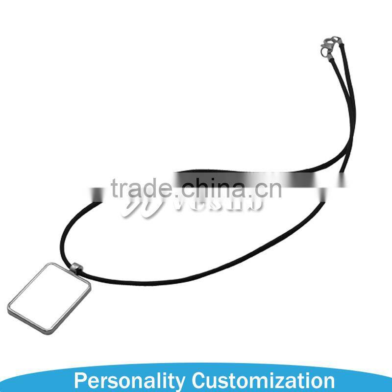 Models Fashionable Design Sublimation Blanks Heart Shape Necklace made in China