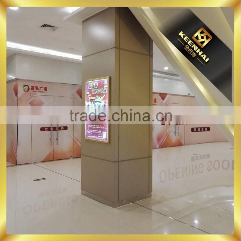 Decorative Etched Color 304 Stainless Steel Post Cladding