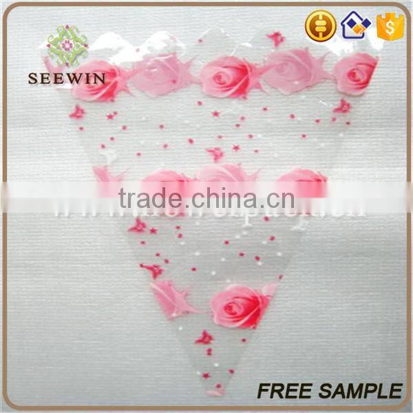 transparent bopp film tattoo flower sleeves