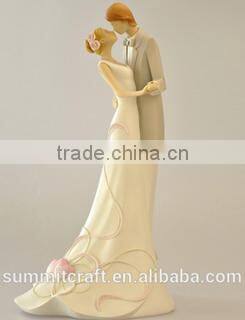 Resin sweet love wedding couple statue