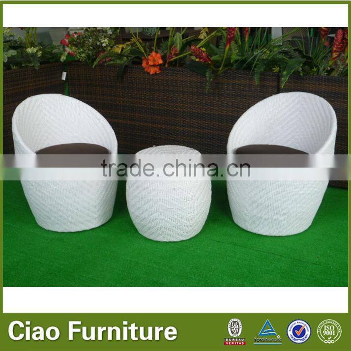 funky modern outdoor furnitue rattan coffee table set