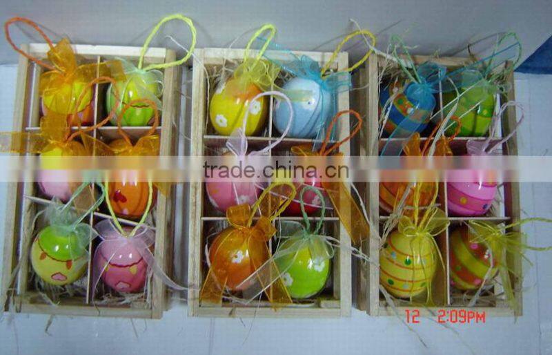 Easter egg hanging decoration-ceramic egg