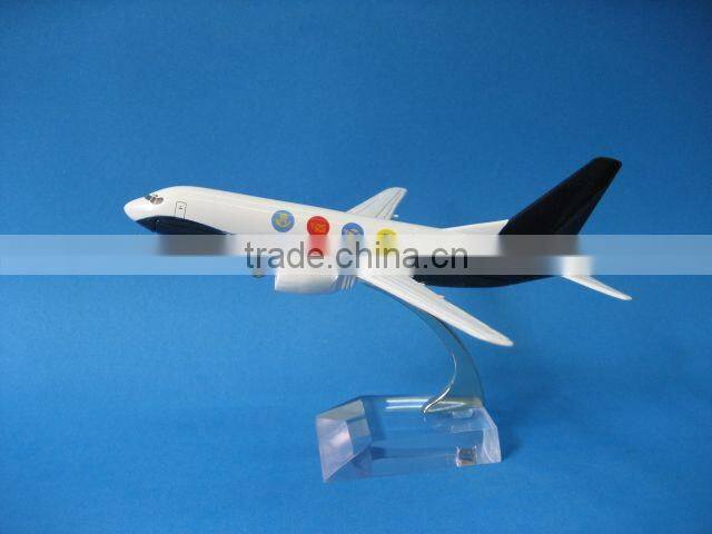 Metal B737-300 Batavia air airplane model