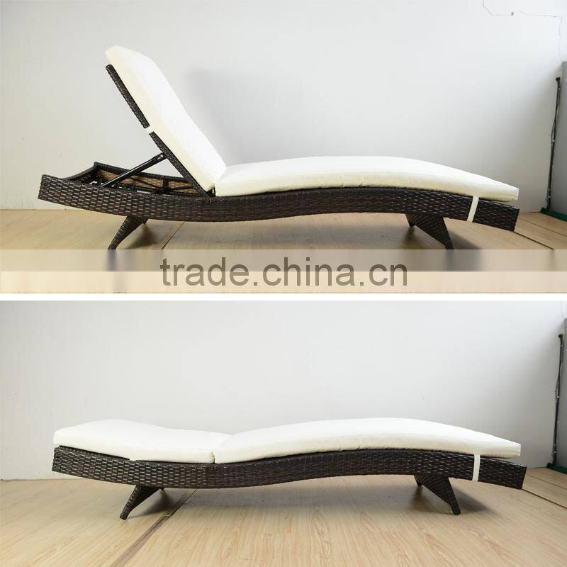 Rattan Pool Lounger