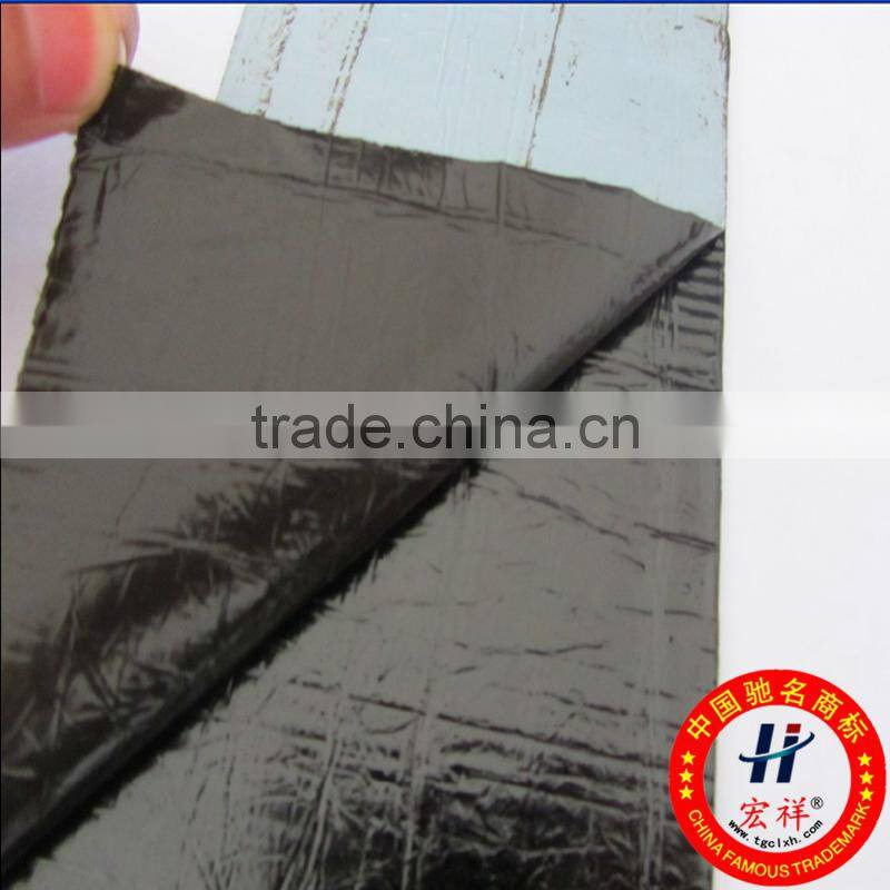Waterproof sheet with self-adhesive layer manufacture