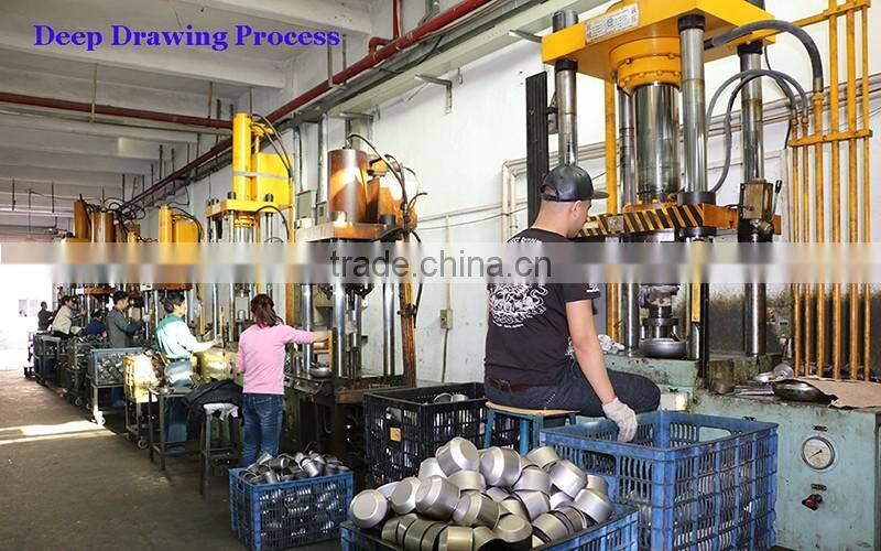 China supplier OEM deep drawing aluminium parts, custom aluminium ice buckets