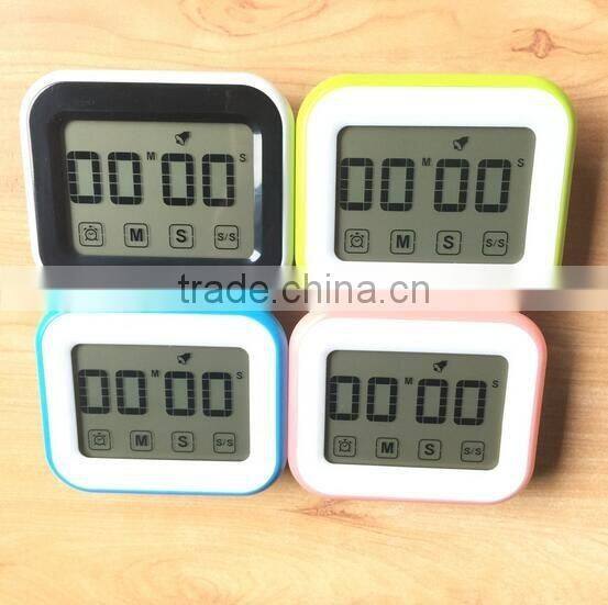 2017 trending products touchscreen digital kitchen timer wholesale