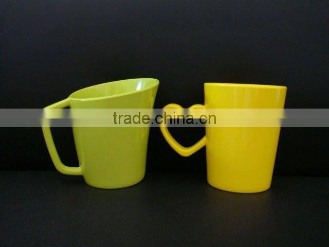 melamine coffee mug with silicone lid
