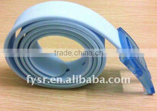 2016 Unisex Fashion Colorrubber Golf Silicone Belt