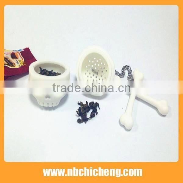 Skull Silicone Tea Infuser Silicone Tea Bags