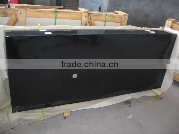 High quality Shanxi black granite kitchen counter top