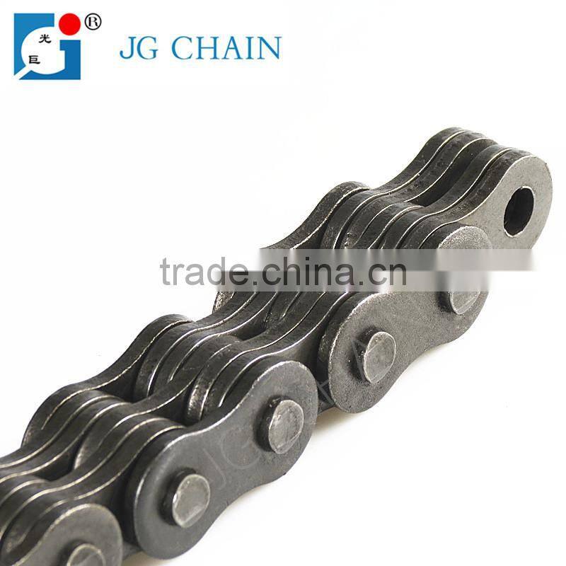 Zhejiang zhuji iso certified chain factory b series alloy steel machine parts roller chain drives