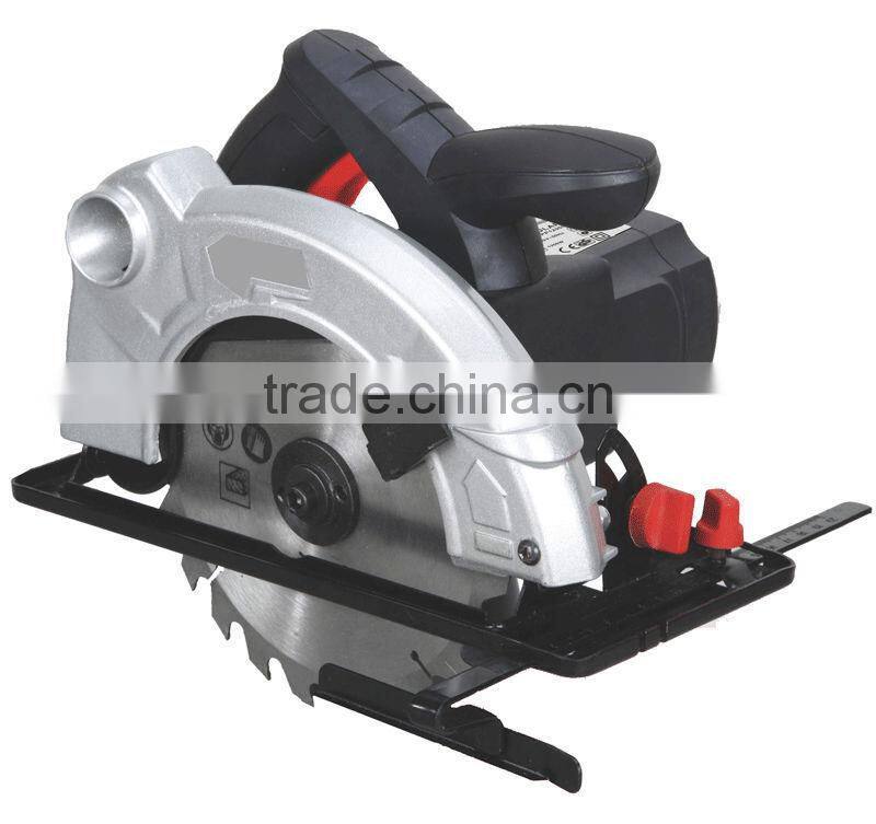 185mm 1400w Wood Cutting Power Plus Electric Small Circular Saw