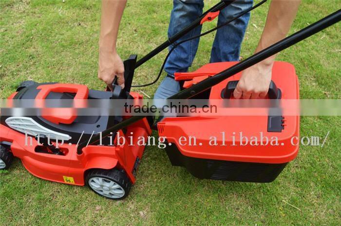 For 25CM 500M*2 grass, Hot sale 1400W electric lawn mower,grass cutter