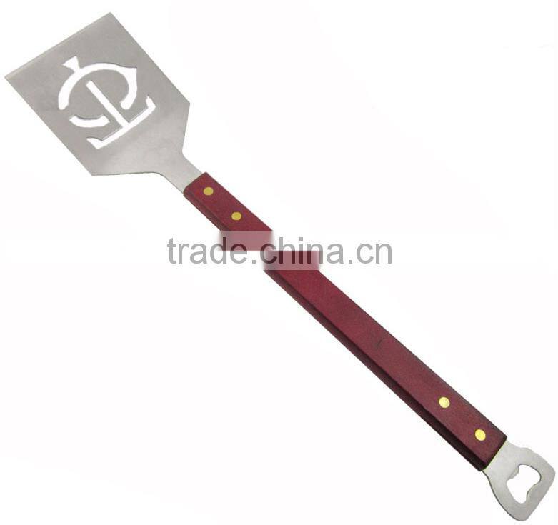 Hot sell BBQ Turner/BBQ Grill Spatula with opener