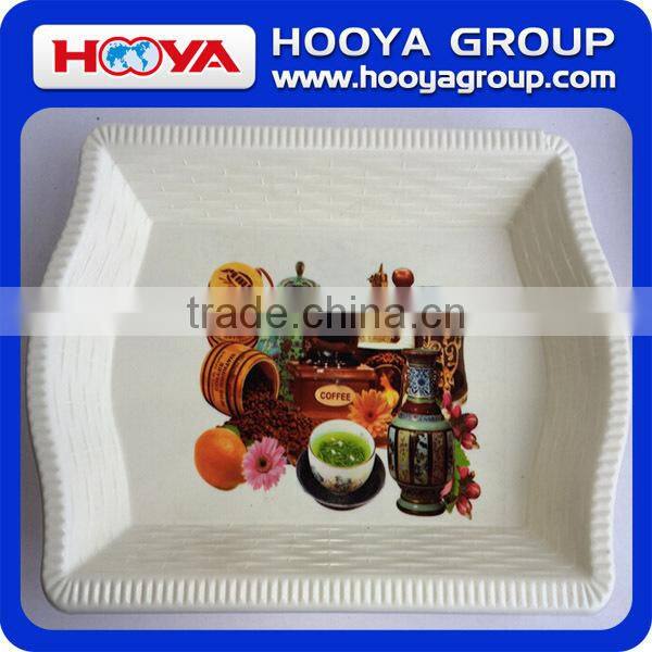 plastic dinner candy fruit food plate /tray