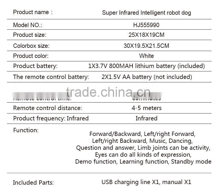 Toys Infrared Intelligent smart dog