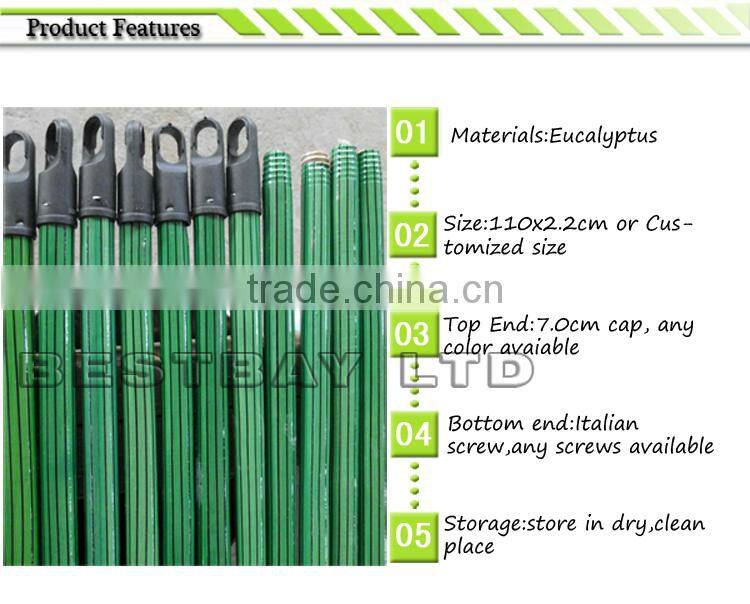 Hot sale top quality nature wooden broom handle manufacturer/wooden stick