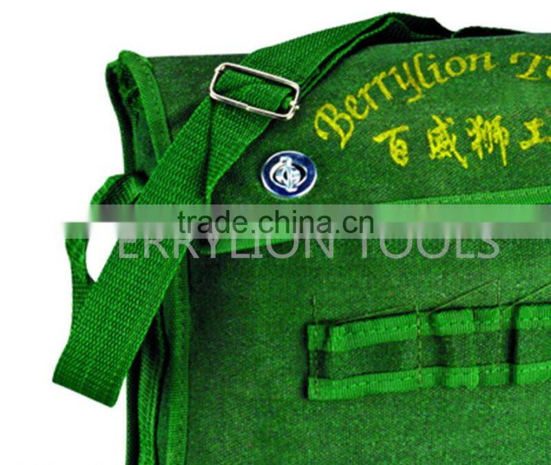 Berrylion Green Tool Bag ELECTRIC TOOL BAG 36cm Tool Bag with pocket