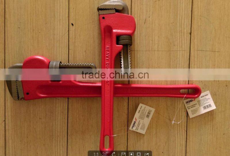 High quality heavy duty pipe wrench/ power pipe wrench