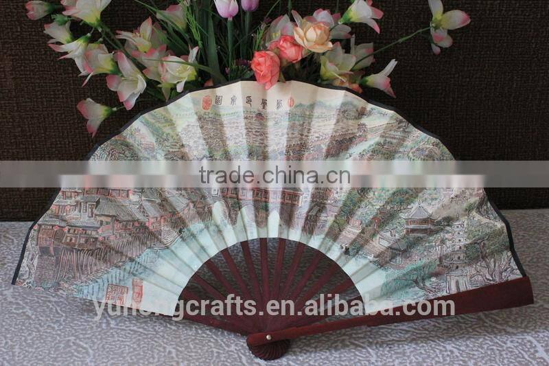 Hot selling and High quality Chinese style cloth fan