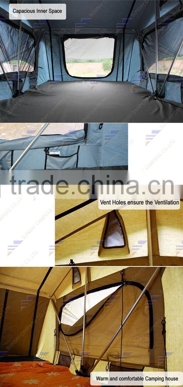 4x4 Auto parts car Roof top tent for camping