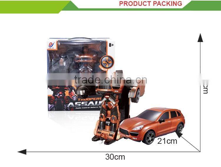Wholesale radio control transform toy 2.4G rc robot car