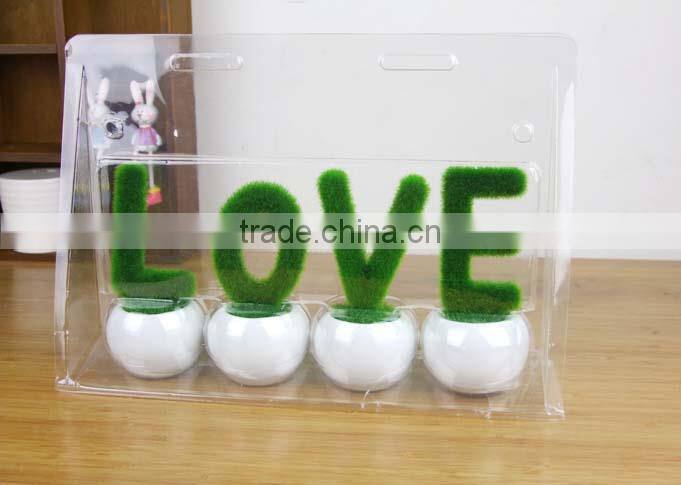 valentine day gifts birthday present flocking lovely tree artifical flowers for sweetheart