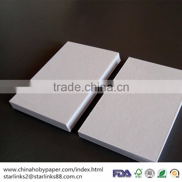 350g High Grade White Kraft Paper/White Cardboard for Business Card