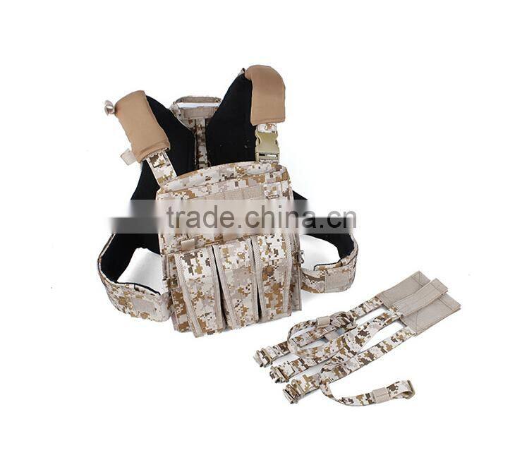 custom digital desert camouflage military tactical combat bulletproof clip vests