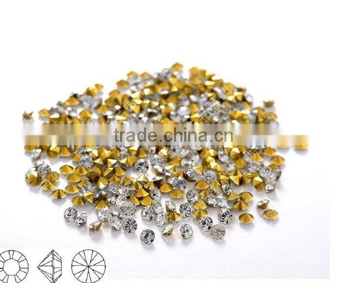 round crystal chaton jewelry beads