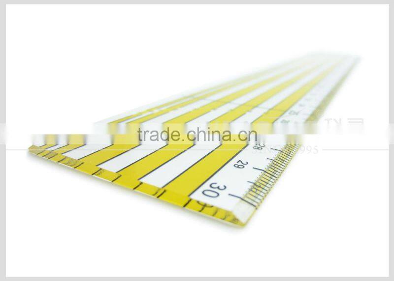 Kearing economical 30cm Rigid Plastic Patchwork Quilting Rulers straight ruler for dressmaking sewing #kpr5151