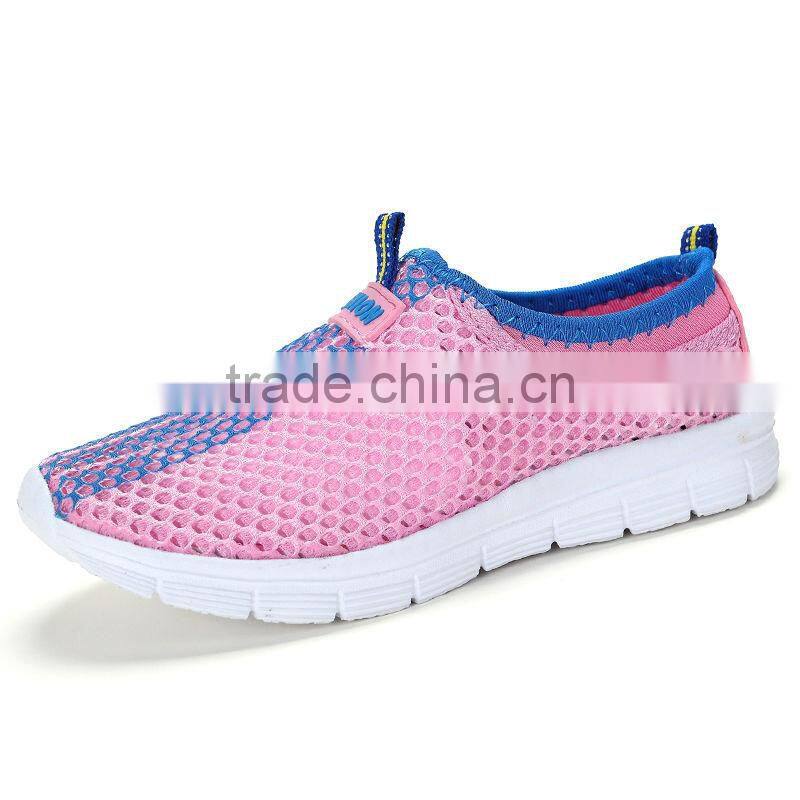 good quality children casual shoes for boys girls with family, summer water shoes kids, baby pu mesh shoes on the beach